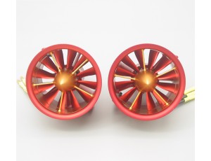 JP Hobby 70mm 12 Blade Full Metal Counter Rotating EDF Set 2200Kv For 6S 